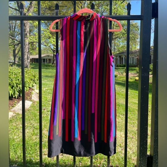 Trina Turk Logan Striped Shift Dress - Picture 2 of 9